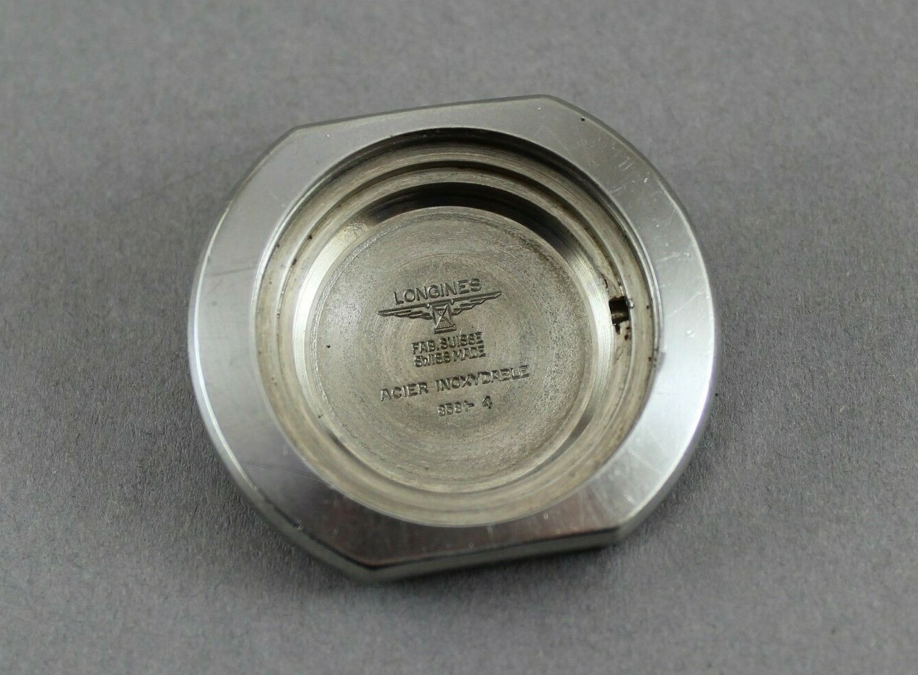 Original LONGINES Admiral 8581-4 Stainless Steel 42mm CASE. Ca 1960’s