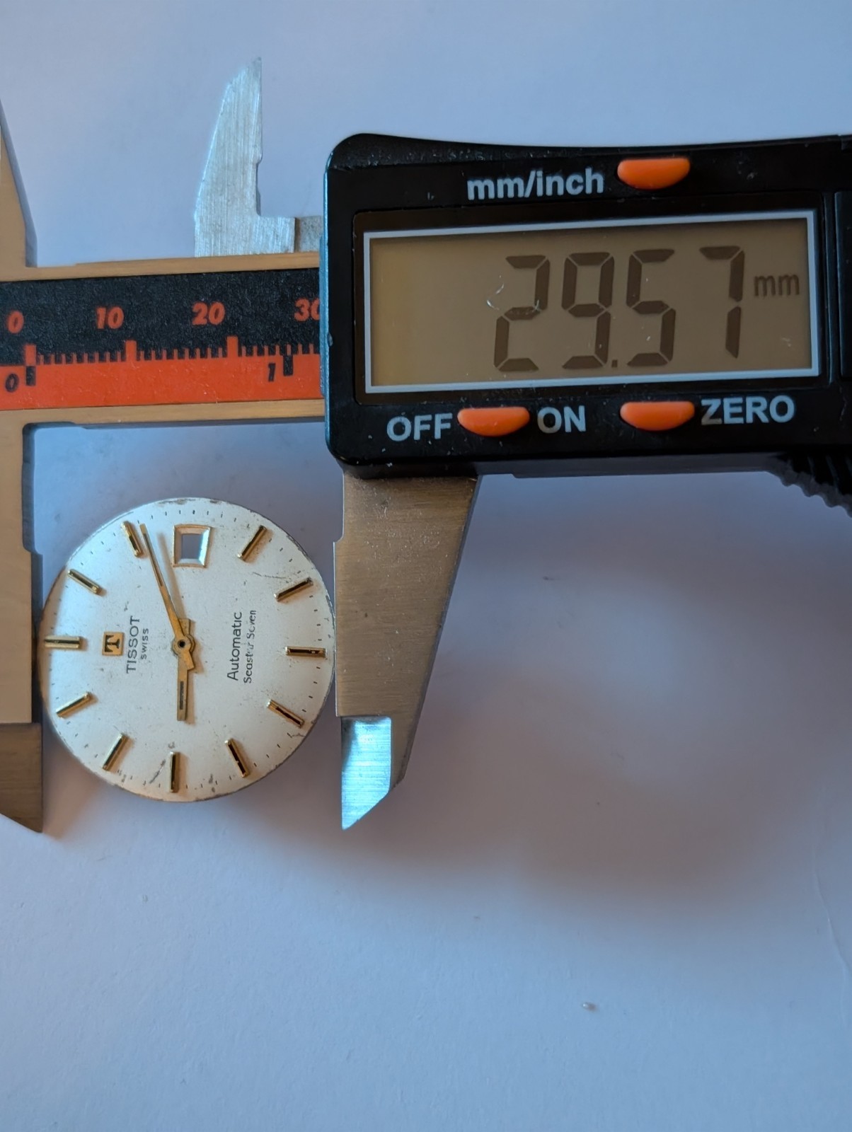 Vintage Tissot Automatic SeaStar Seven 29.57mm Watch Dial