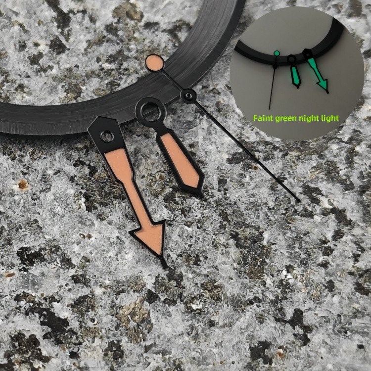 NH35 Green Hands 13mm SK007 Luminous Hands Fits NH35-NH36-NH34-NH38 Movements