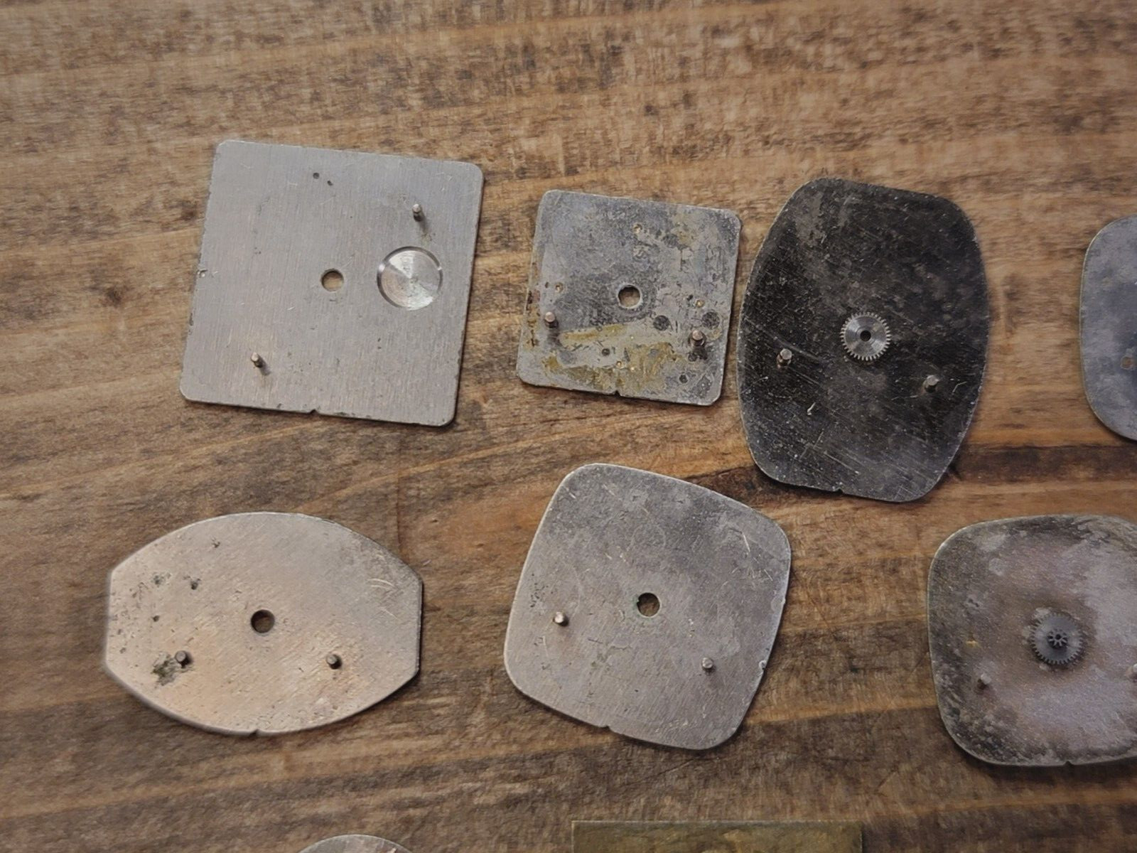 Lot of 12 Vintage CHAIKA Watch Dial / Watch Faces Steam-Punk & Jewelry Crafting