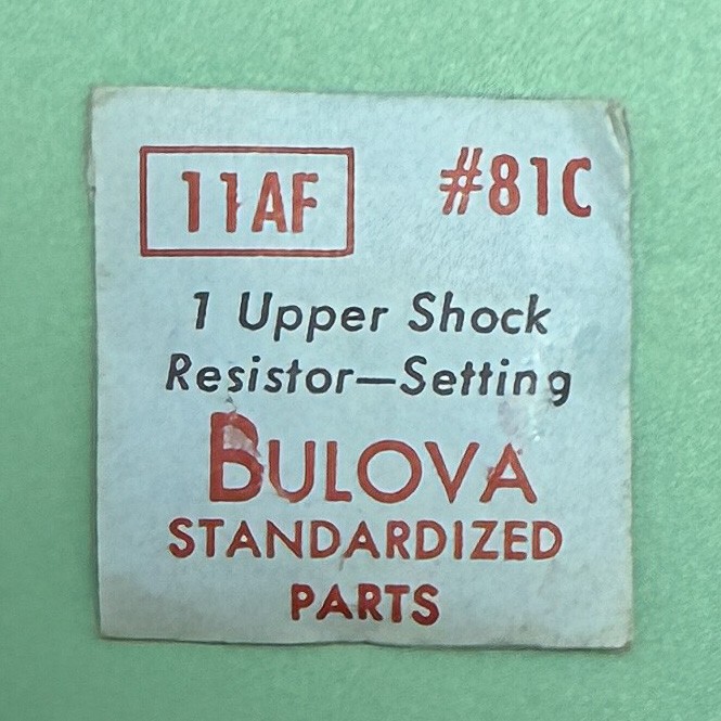 Genuine Bulova Part 81C Upper Shock Resistor Setting 11AF 11AFA 11AFAC 11AFAC…