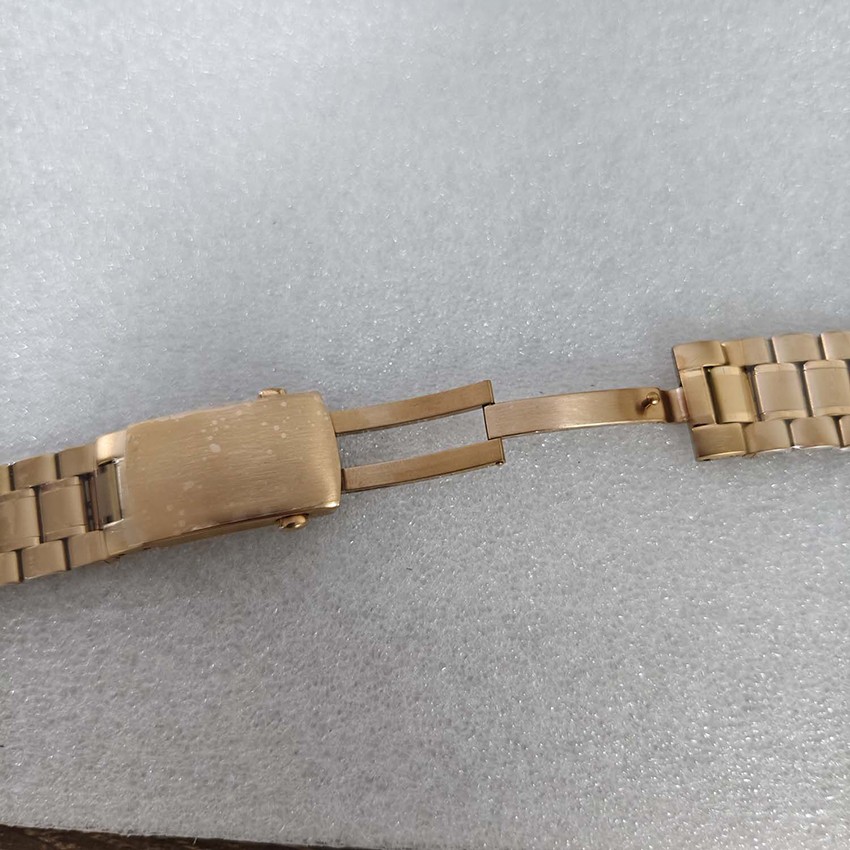Rose Gold Quartz Watch 40mm Stainless Steel Case for Japan VK63 Movement