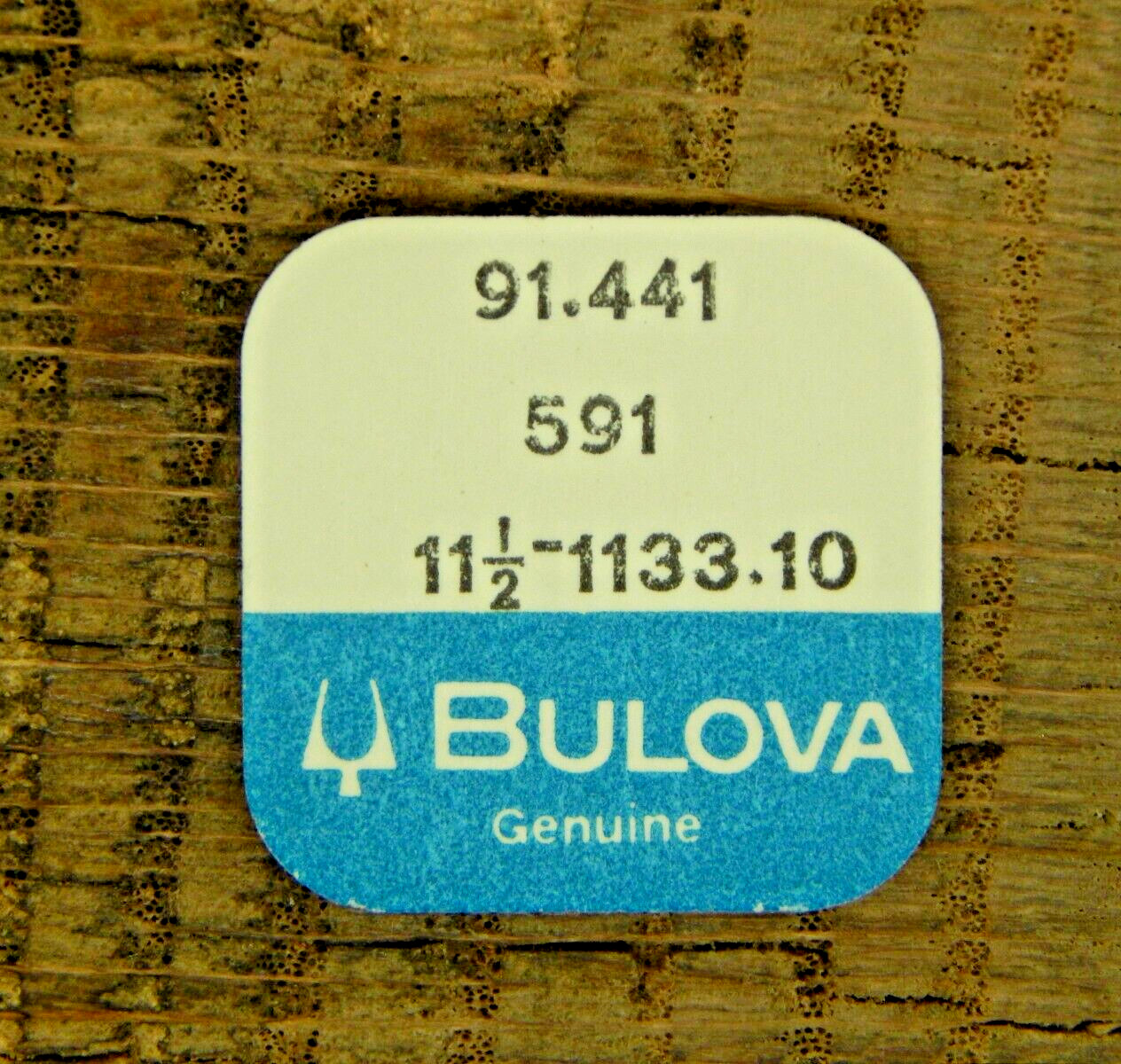Genuine Bulova Day Star with Dial Disc 91.441 591 Watch part NEW OLD STOCK