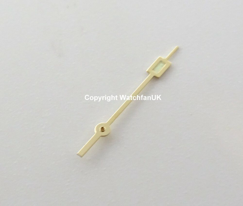 3 Watch Hands With Green Lume 1.2mm/0.7mm/0.2mm Fits all ETA Quartz