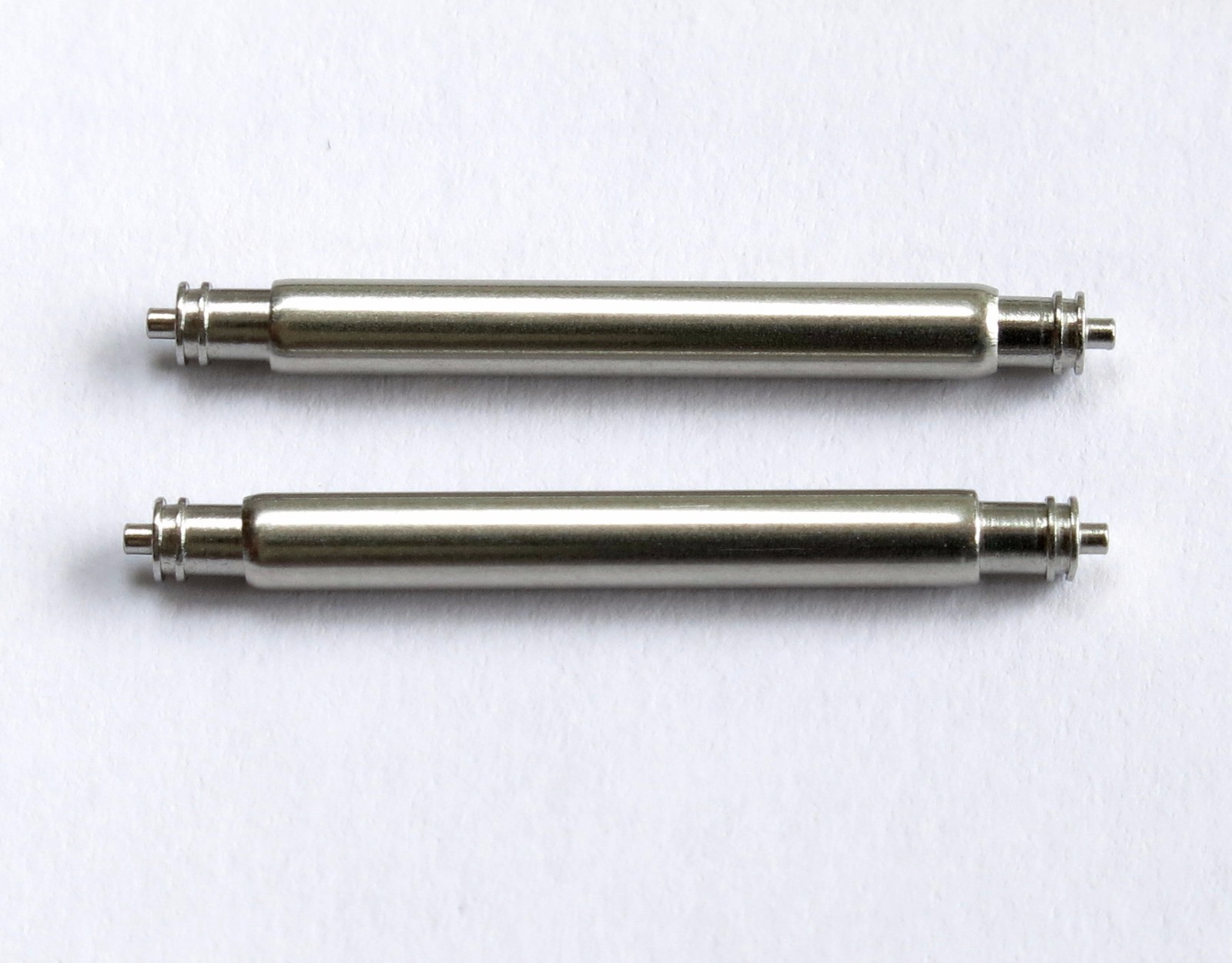 2 * 22mm High Grade, Stainless Steel Double Shoulder Spring Bars Seiko FAT 2.5mm
