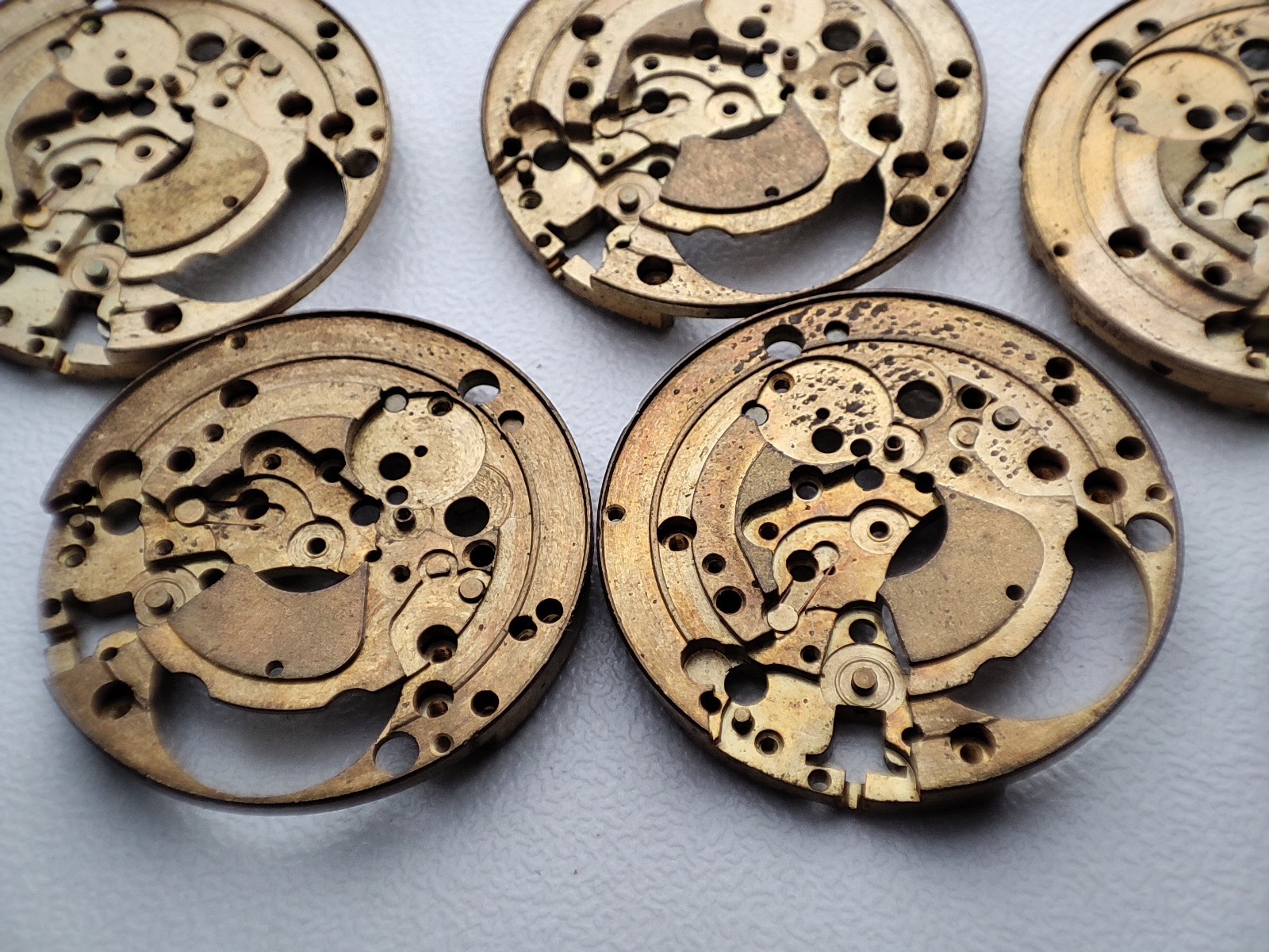 AS ST 1803 Watch Main Plate Platinum 23.6mm x1 for buy