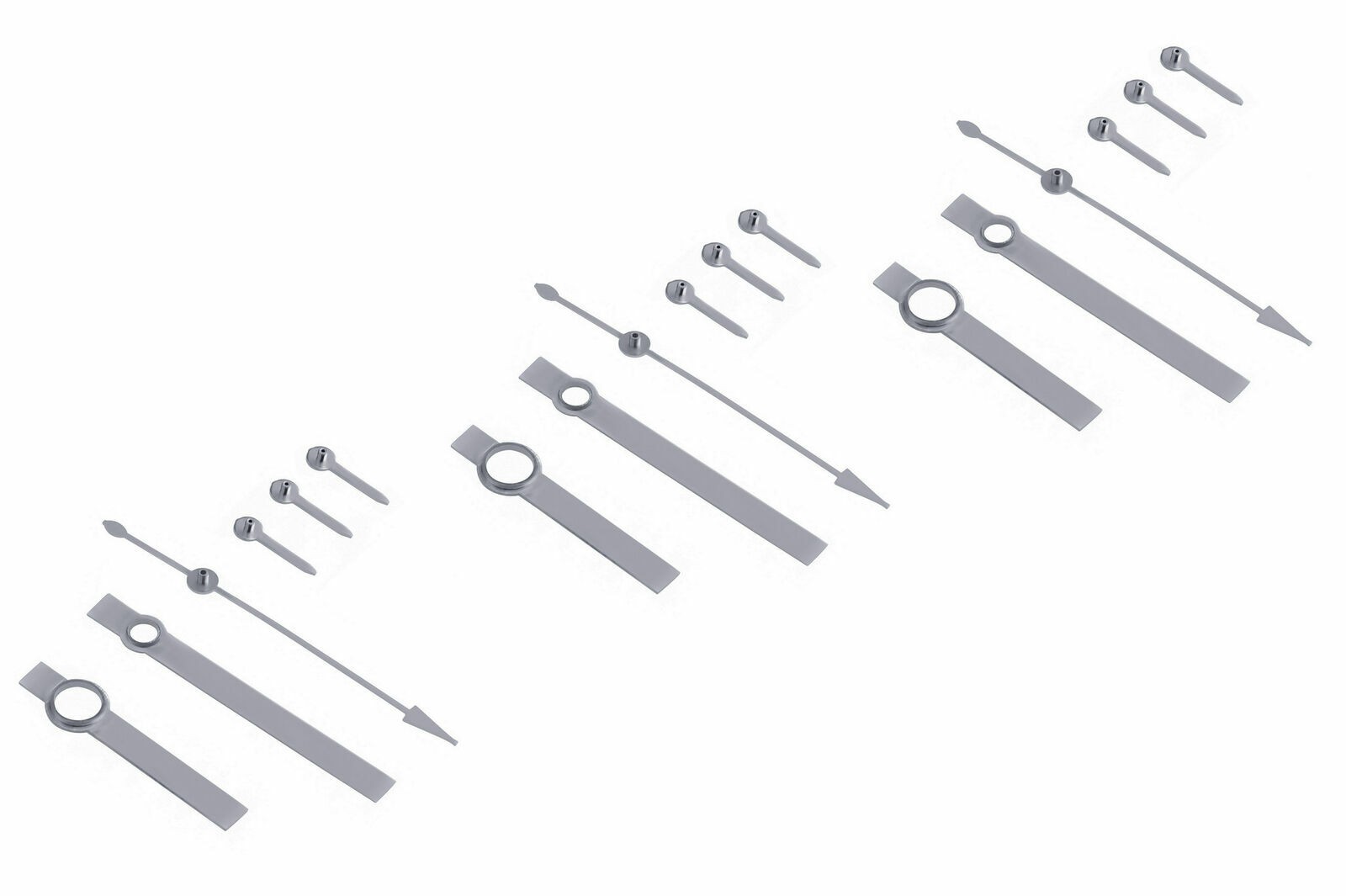 Silver 3 Set Replacement Watch Hands For Rolex Daytona 7750 79160 79270