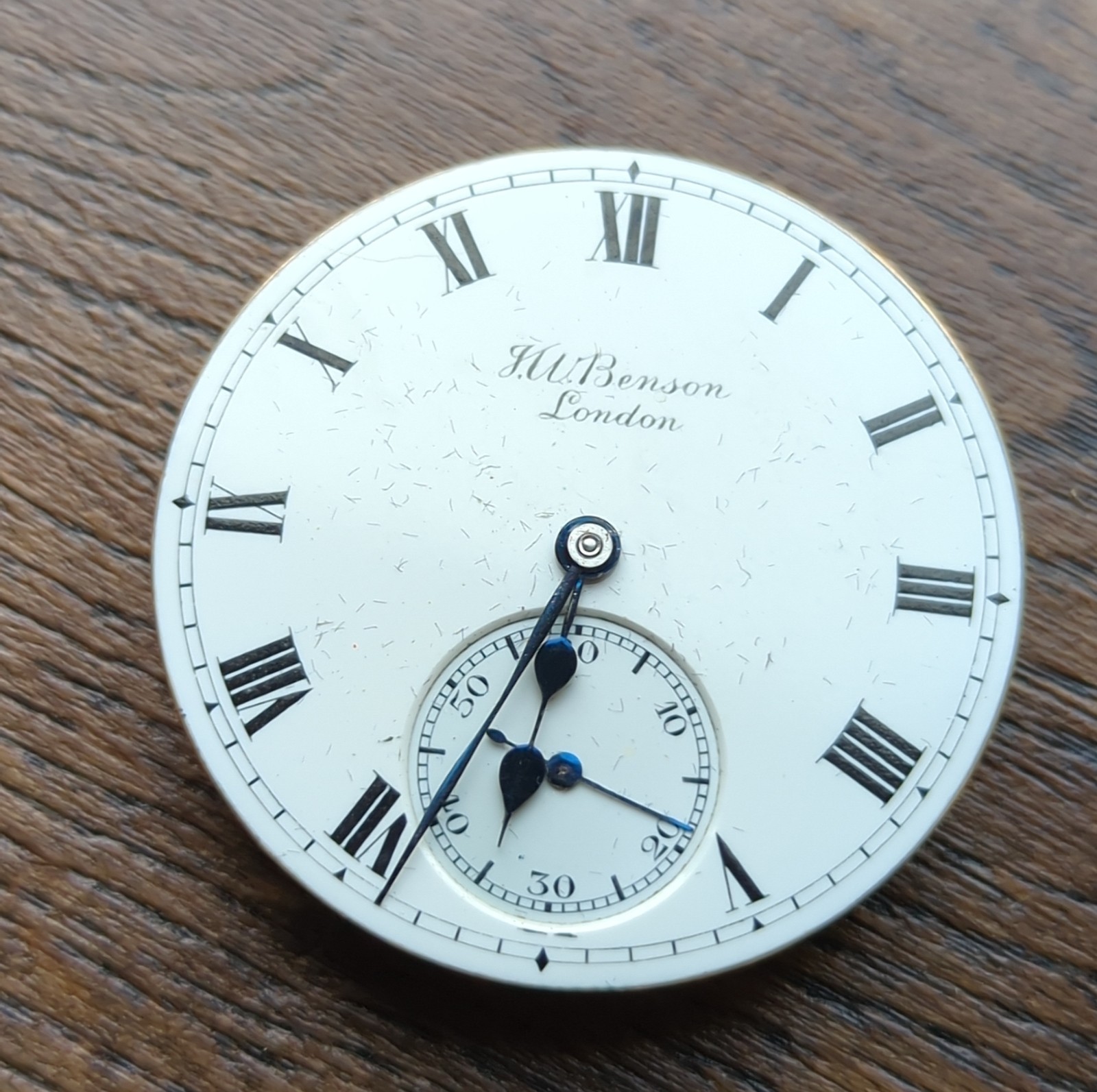 JW Benson “The Empire” Best English Make Working Pocket Watch Movement (AS52)
