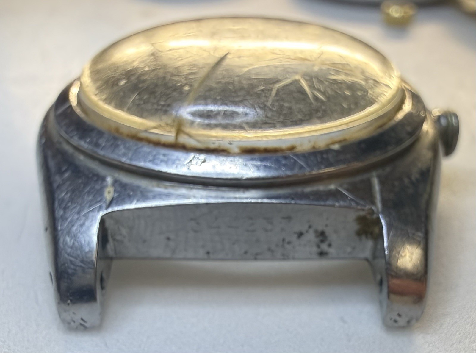 Vintage SS Rolex Bubble back 2940 Complete Case