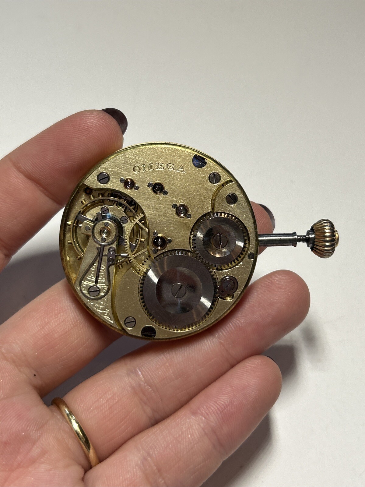 Collectible OMEGA Chronometer 21J Swiss Men’s Pocketwatch Movement
