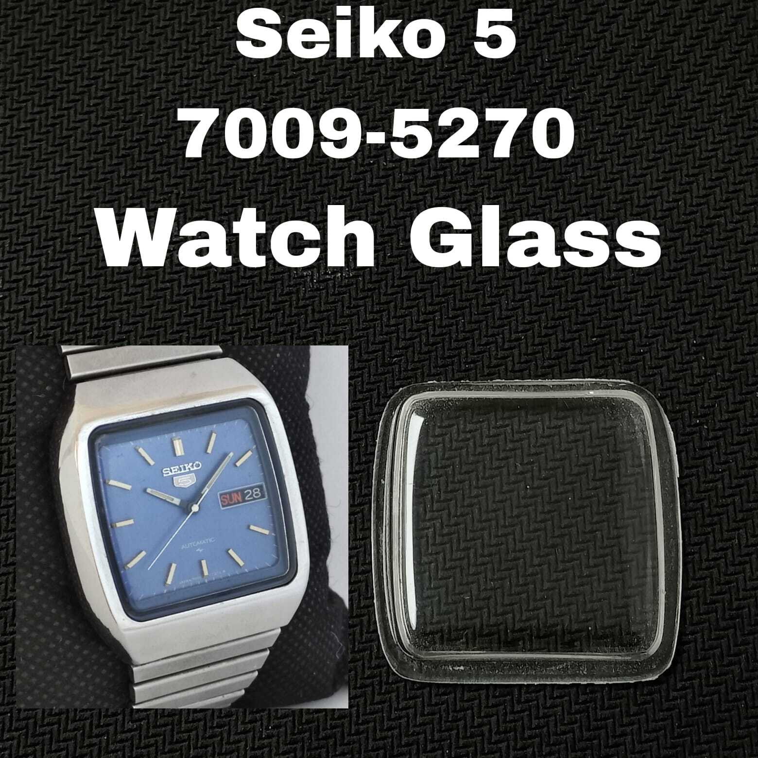 Seiko 5 Automatic 7009-5270 Handmade Plastic Watch Glass