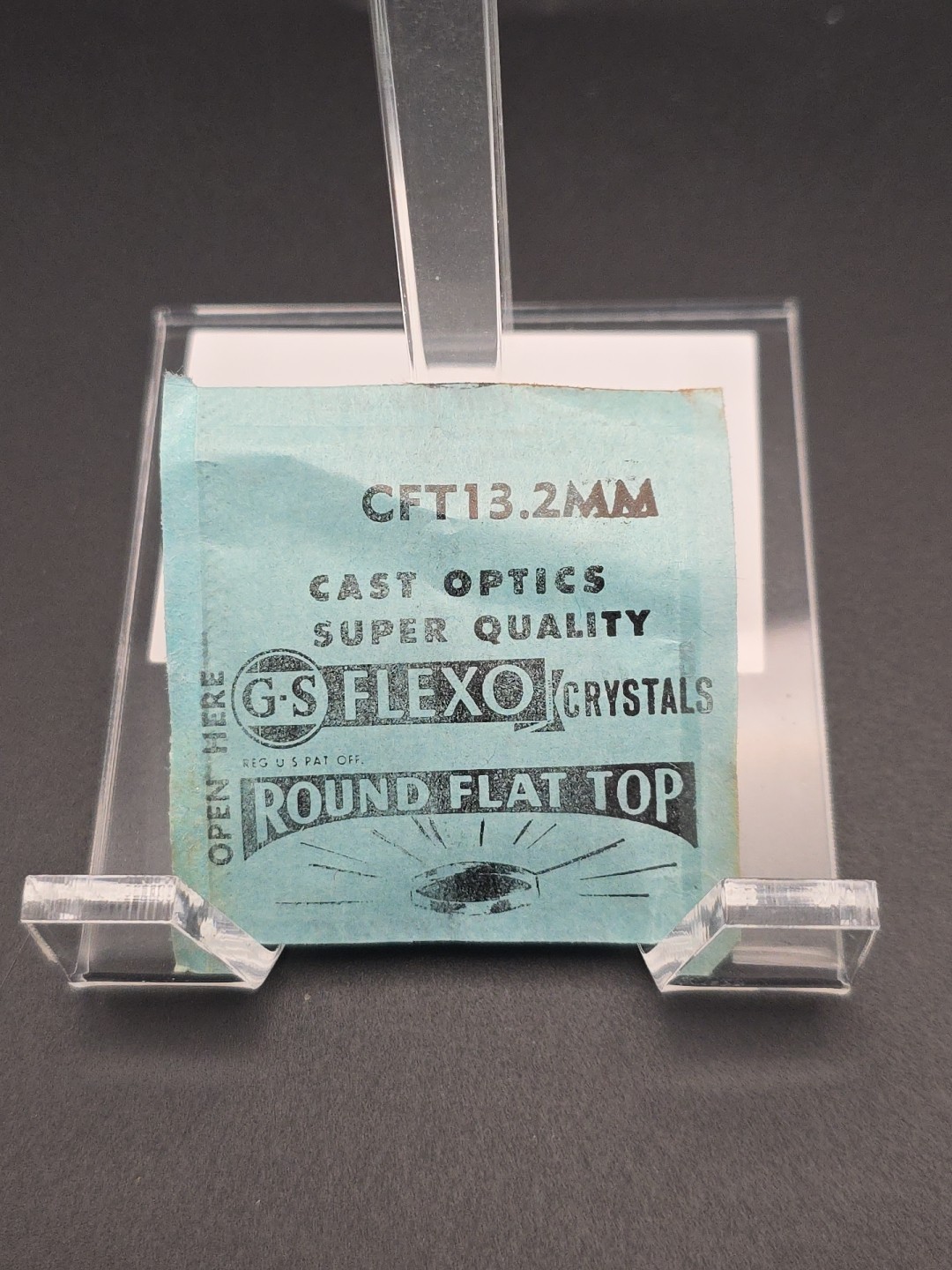 G-S Watch Crystal CFT13.2mm