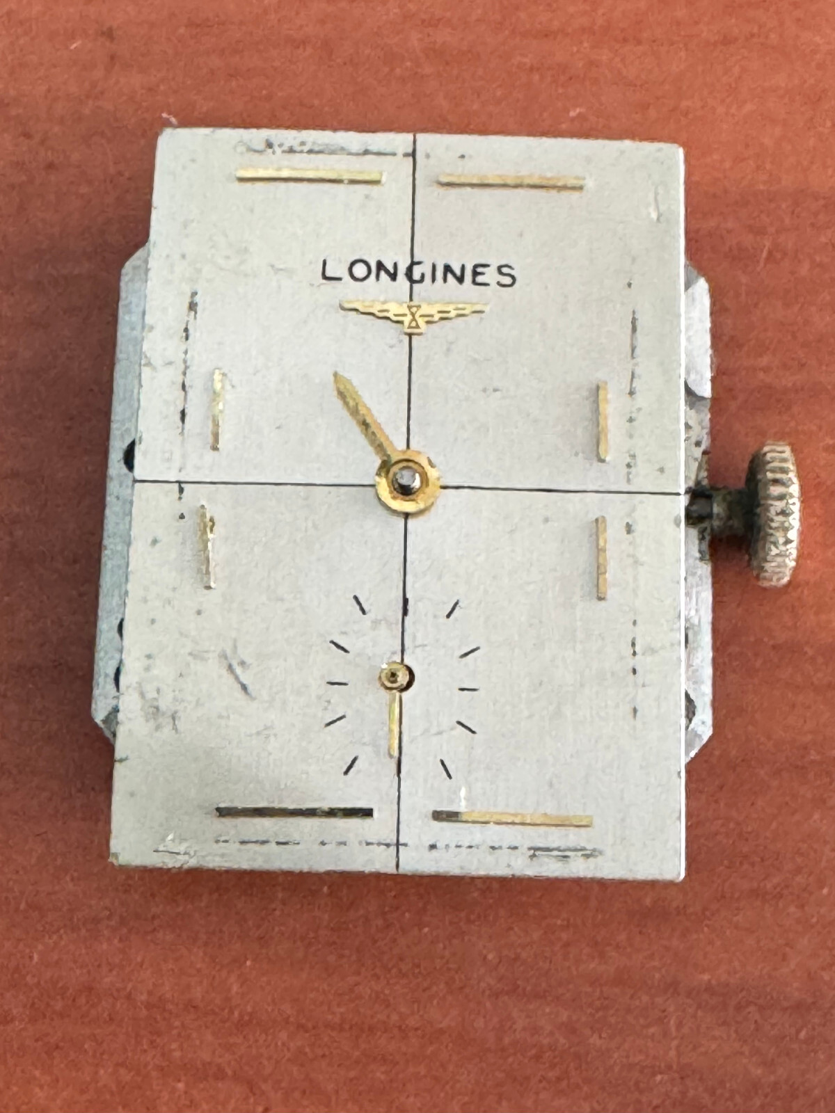 VINTAGE MEN’S LONGINES WRIST WATCH MOVEMENT CAL. 370 RUNNING GREAT 17 JEWEL