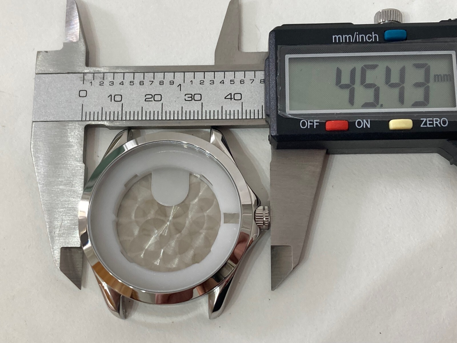 SPARE PARTS ACCESSORY STEEL CASE PHILIP WATCH CARIBE NEW.16