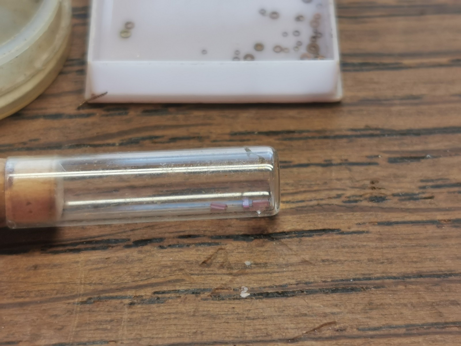 Watch Parts, Cap Jewels, Shock Springs, Chatons, Mostly NOS, Watchmaker #R656