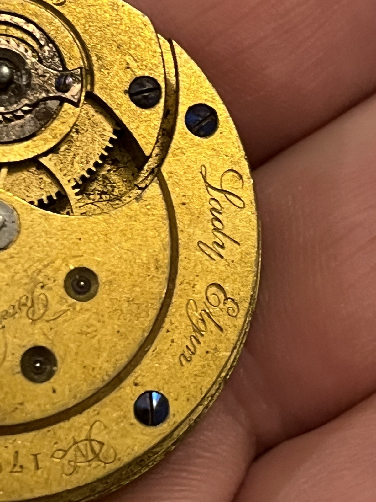 1871 Elgin Grade 29 Lady Elgin 10s 15J Adaptable Pocket Watch Mov. Parts/repair