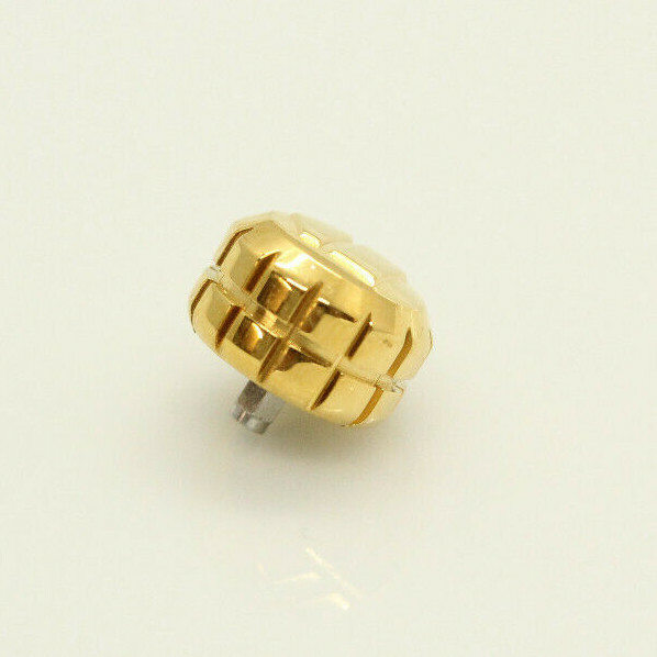 New Tag Heuer Grand Carrera Crown for WAV5112 With Gasket Yellow Gold Color #35Y
