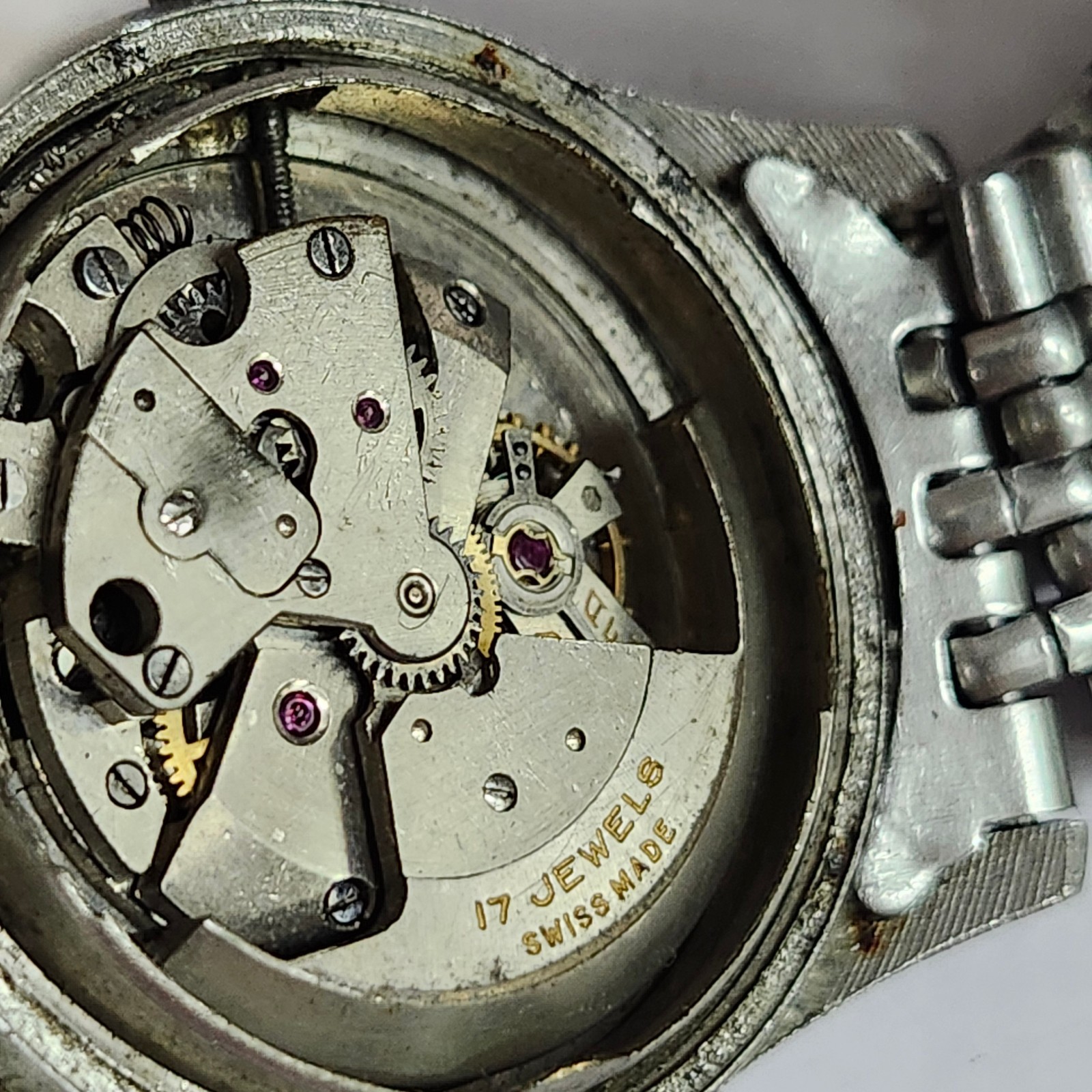 Doxa Case Seeland Sidney 17J Swiss Mechanical Watch Parts Repair Project