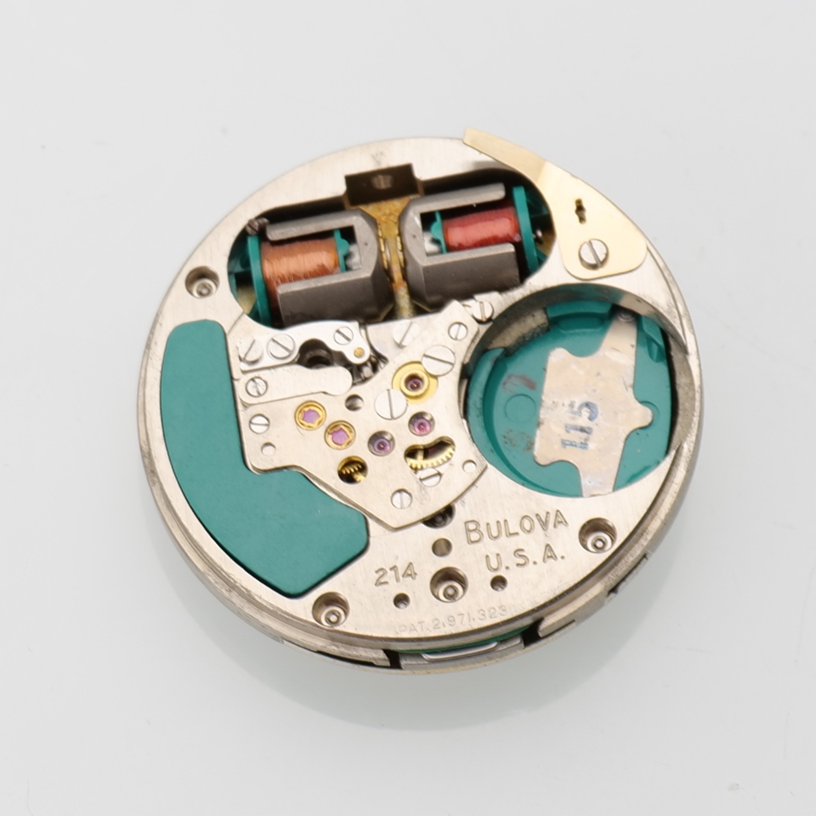 Bulova Accutron 214 Movement w/ Very Nice Dial & Hands Watchmakers Estate