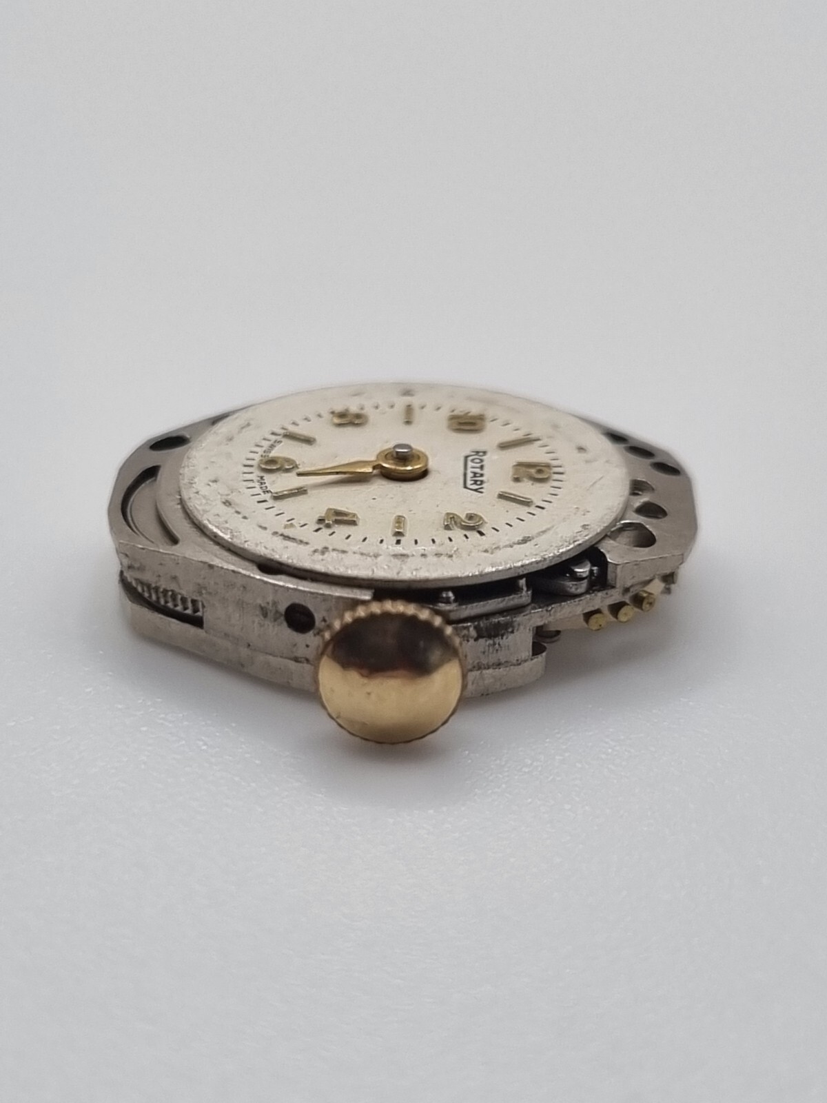 Cal 955 FHF 60 Rotary Manual Wind Watch Movement 15 Jewels Swiss Repair