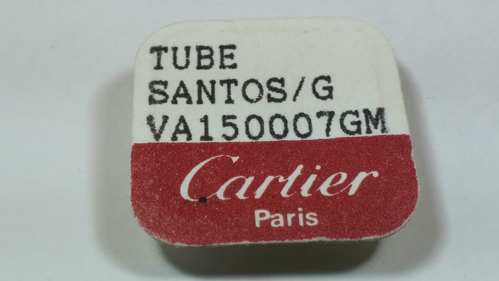 Cartier VA150007GM Crown Tubes, White (1 per order)
