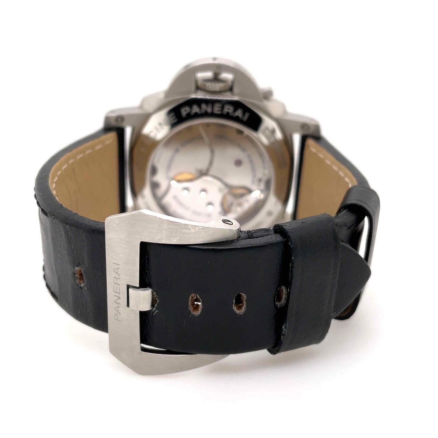 Panerai Luminor 1950 8 Days GMT Hand Wind Black Dial Men’s Watch PAM 00233