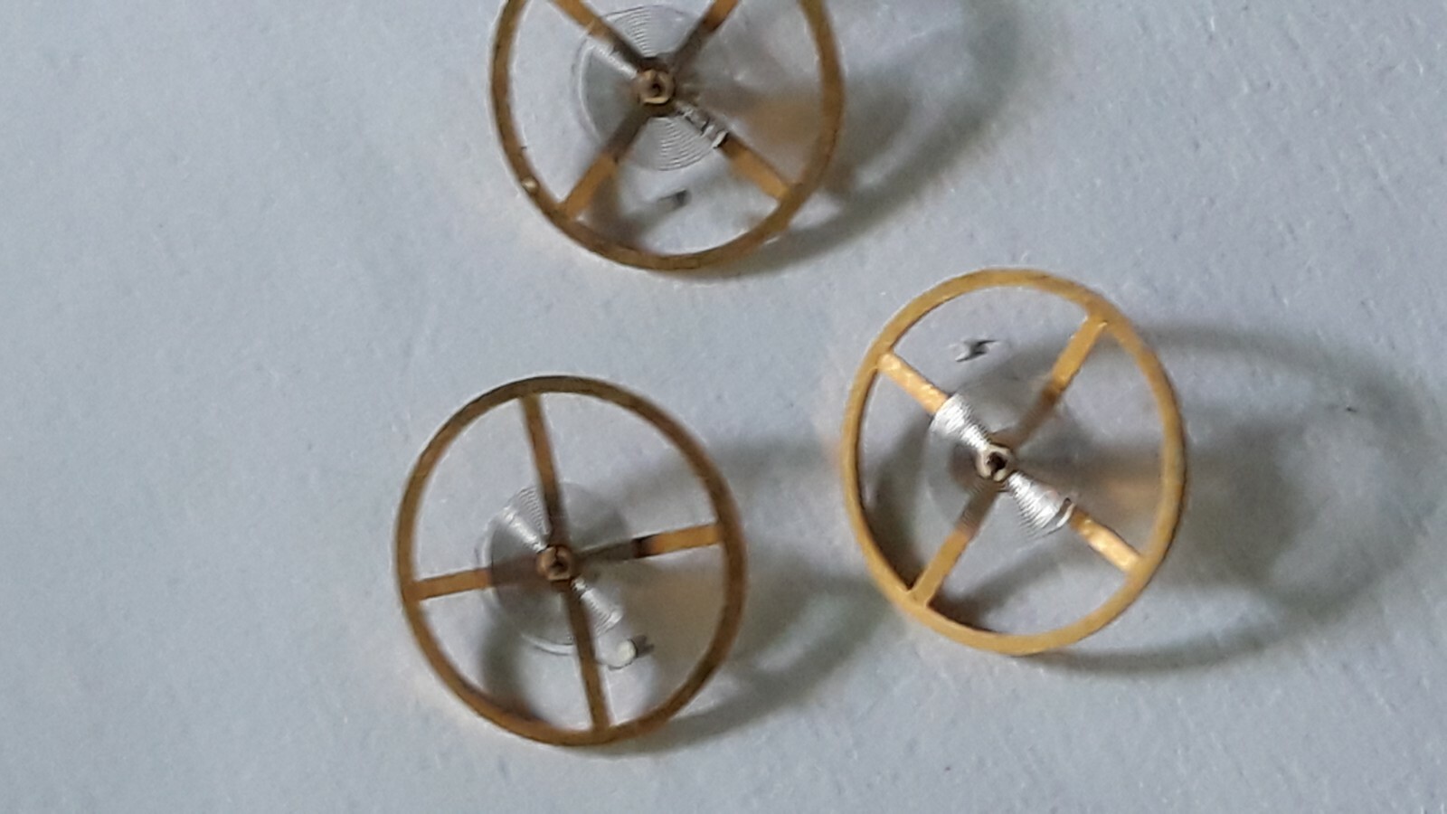 VINTAGE NOS Original New Balance wheel RAKETA 2609HA 2614 USSR 2pcs. watch