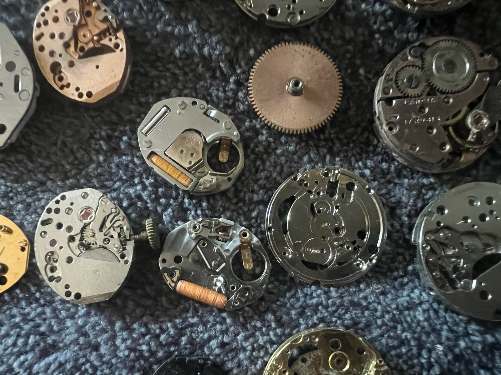 Citizen Seiko Swiss Eta Ladies Watch Movement Parts To Repair 66pcs