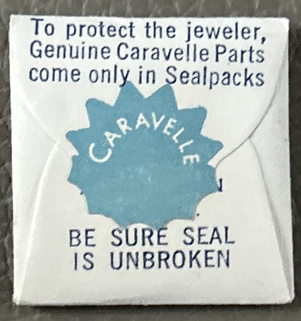 CARAVELLE By Bulova Setting Lever Screw 2SO #48 Sealed NOS
