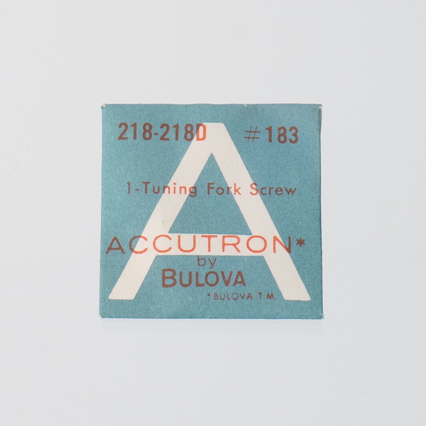 NOS Bulova Accutron 214, 218, 218D Tuning Fork Screw Part #183 Watchmaker (C5D4)