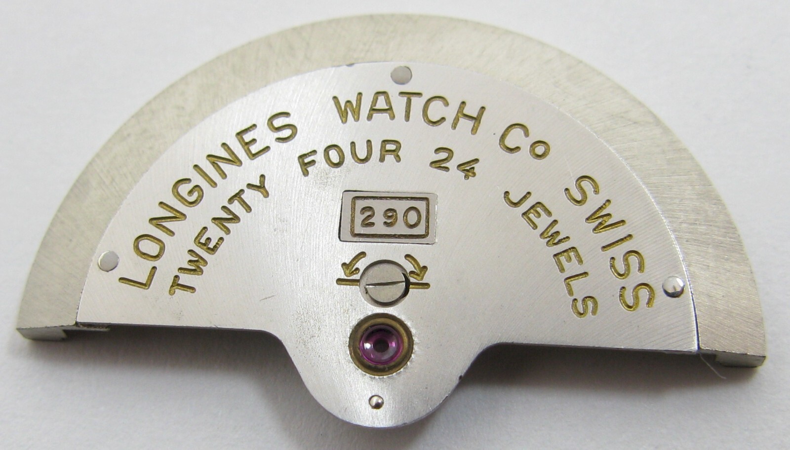 Longines 290 24 jewels Watch part oscillating weight for power reserve Watch