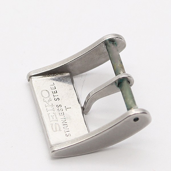 King Seiko 15mm Genuine Silver Pin Buckle – Fits 44-9990, 5625-7110 and More!