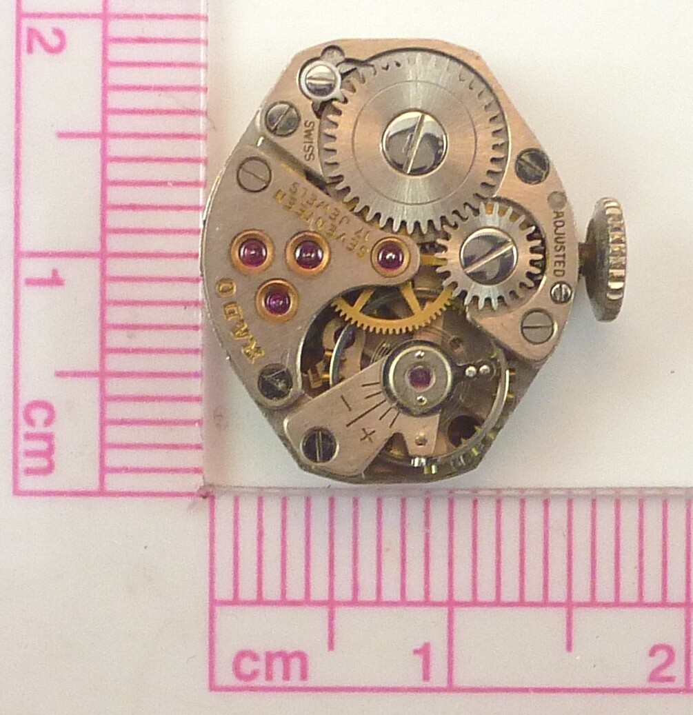 Vintage Rado Mechanical Wristwatch Movement – Parts / Repair