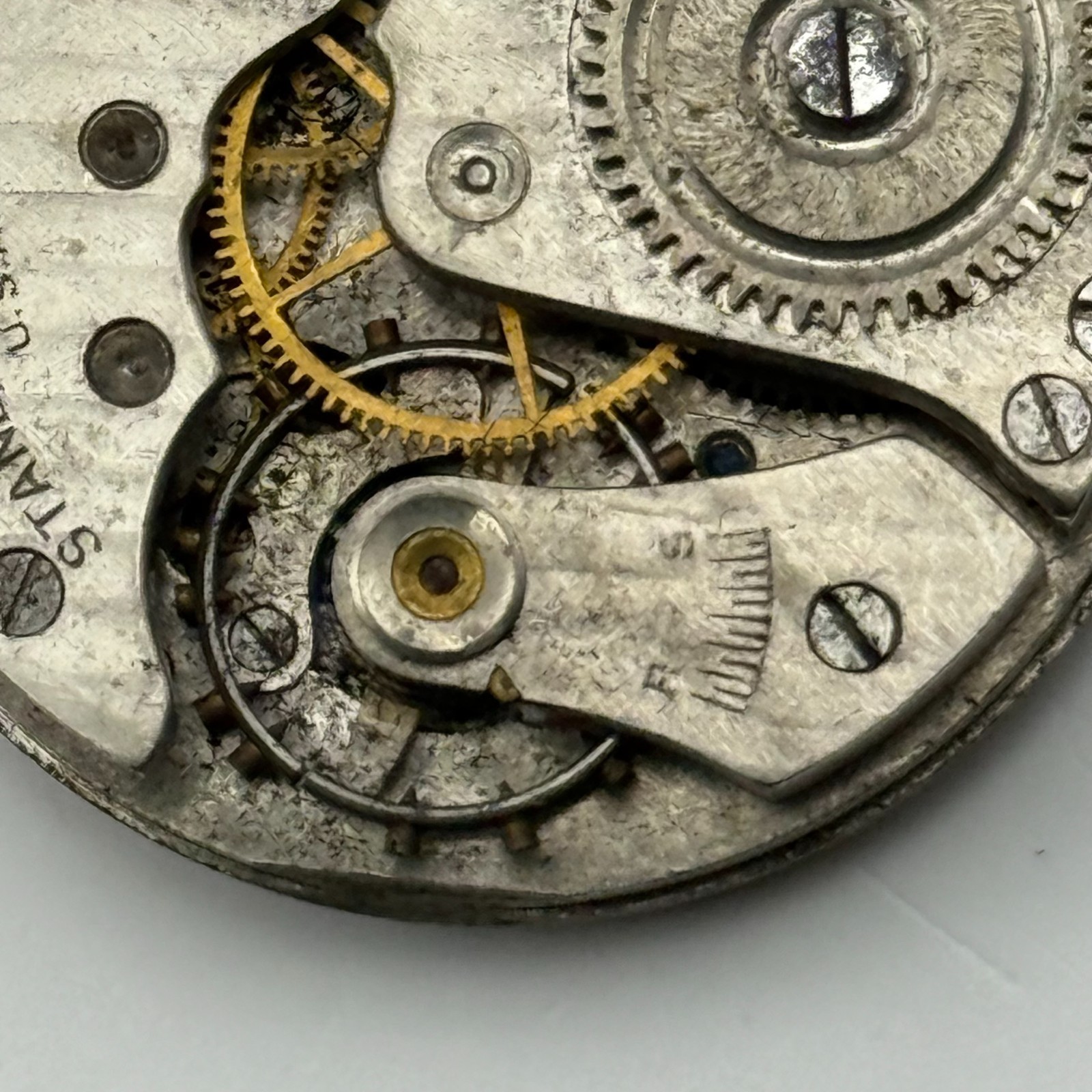 New York Standard Grade 306 Watch Movement Model BI American Antique 0s Parts