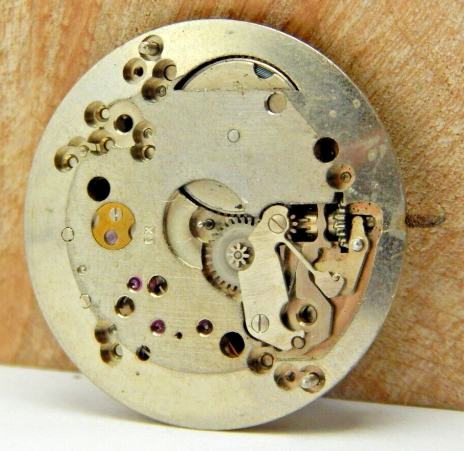 Vintage Louvic watch inc. 17 jewel men’s wrist watch movement with stem swiss