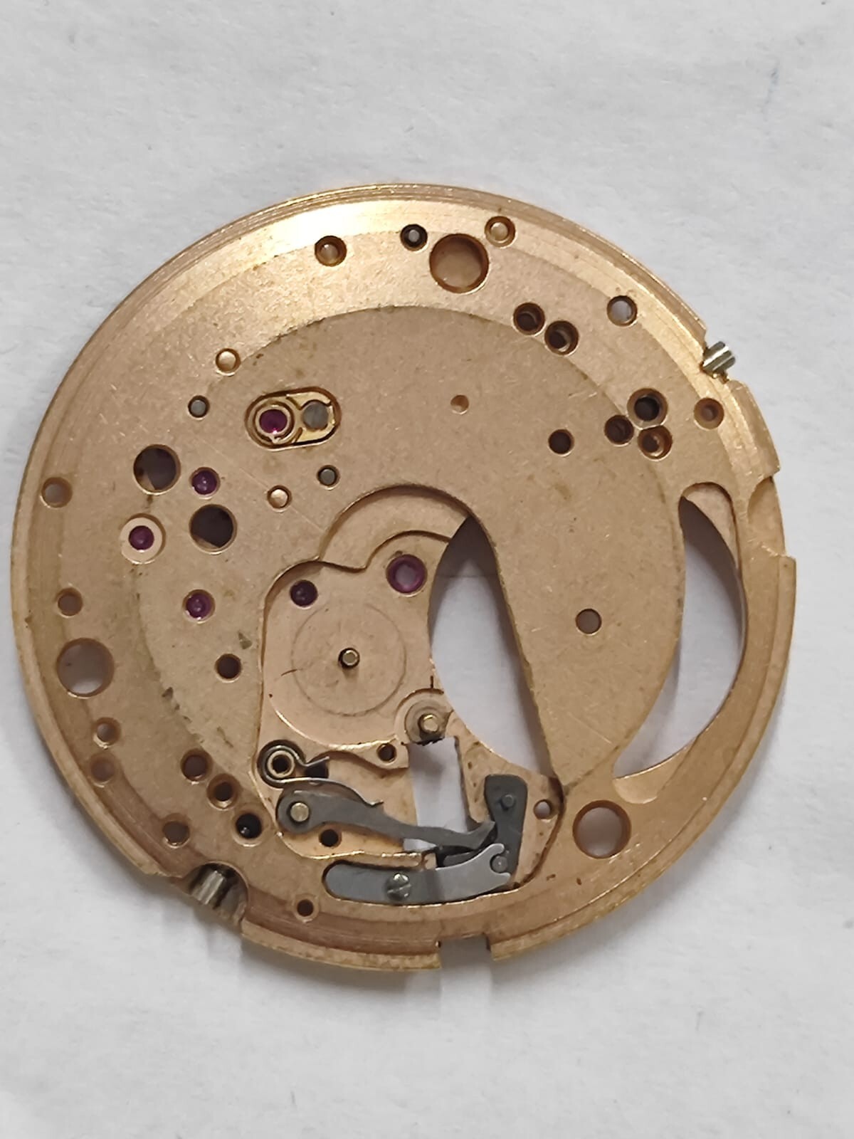 OMEGA Cal. 601 Part 1000 Main plate and parts Uesd