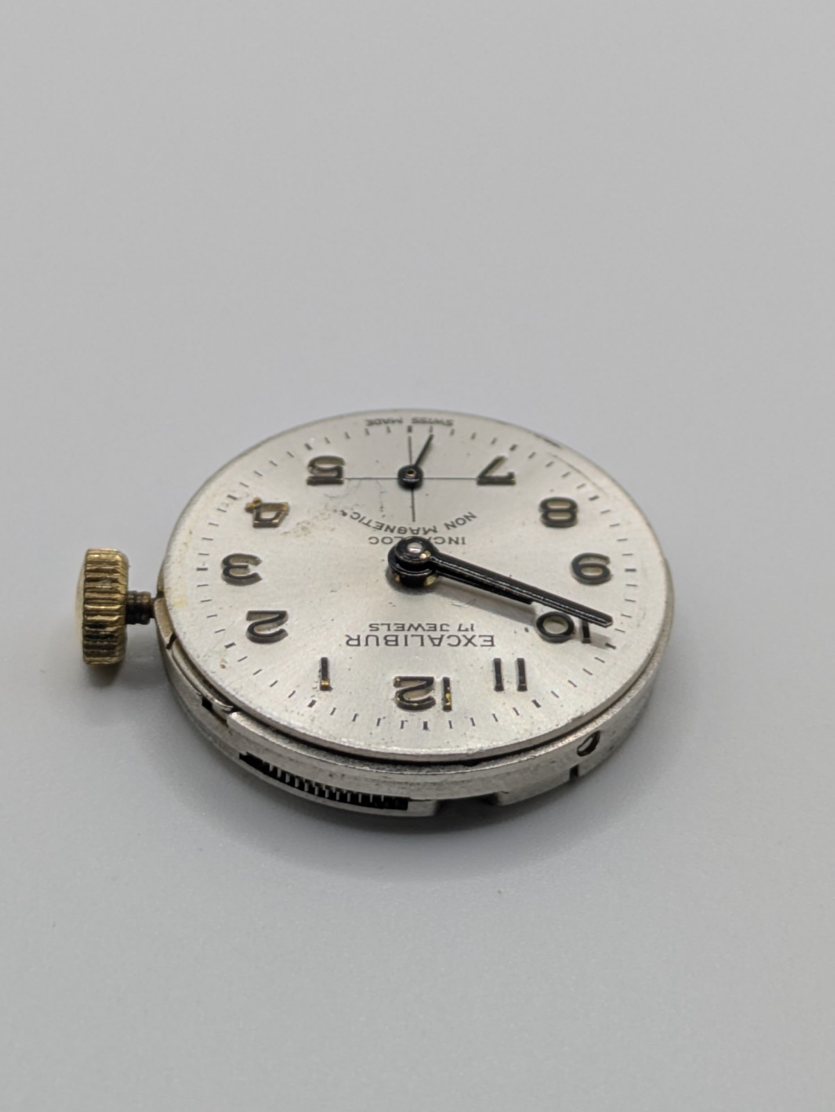 Excalibur UT 6365N Unitas Manual Wind Sub Seconds 17J Swiss Movement 22.6mm