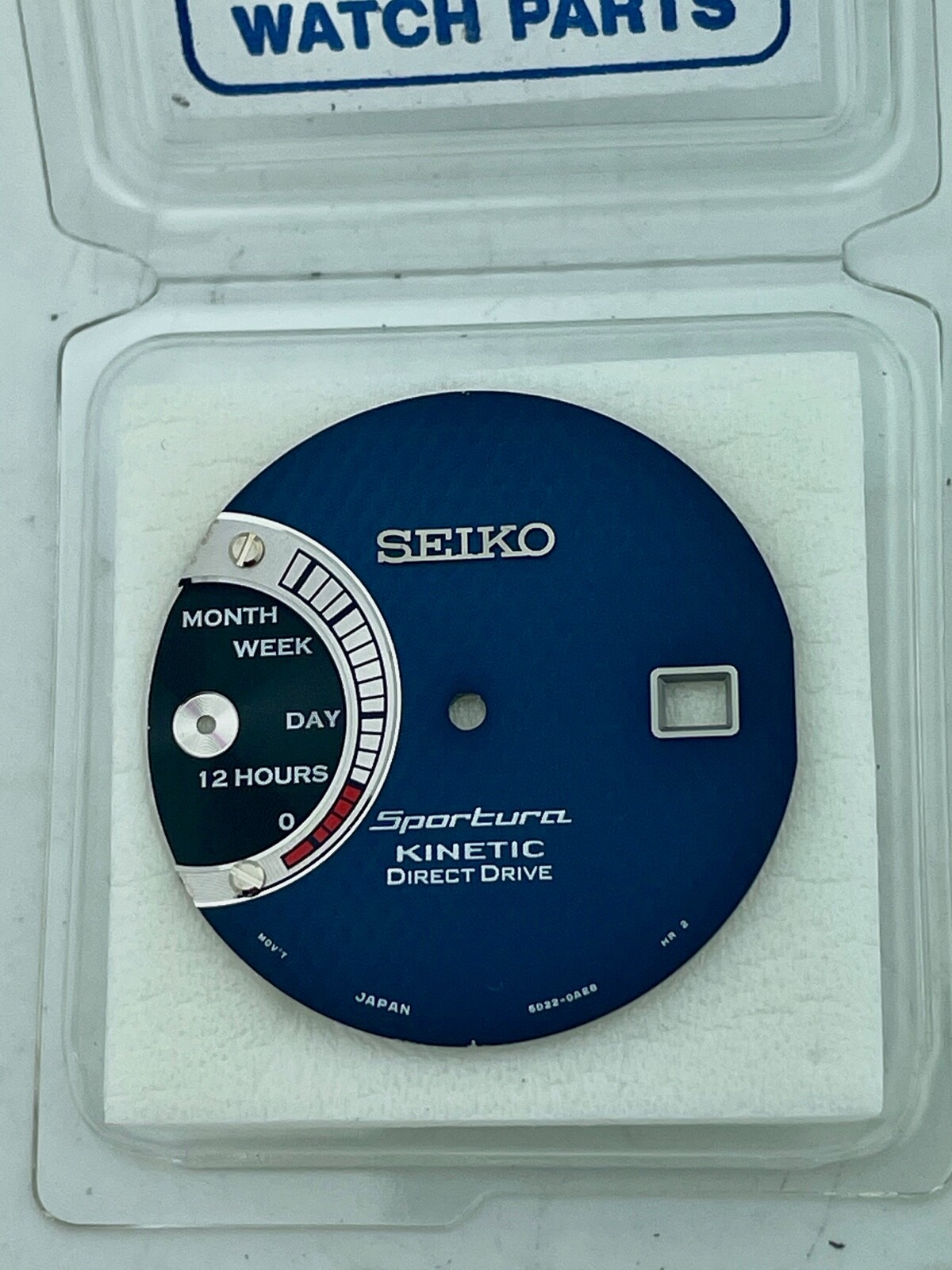 SEIKO GENUINE- SRG017 -SPORTURA KINETIC DIRECT DRIVE- BLUE DIAL PT# 5D220AE8X913