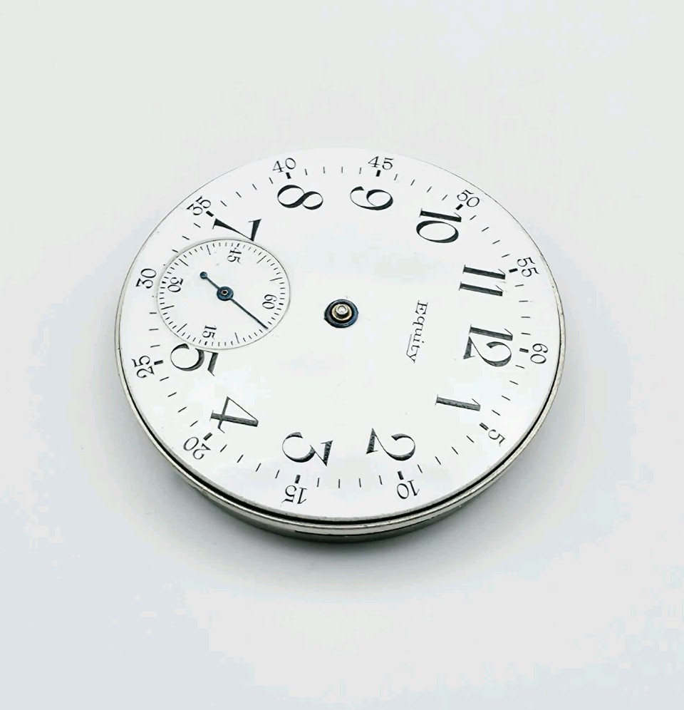 Vintage Equity Waltham 7 Jewels Mechanical Pocket Watch Movement For Repair