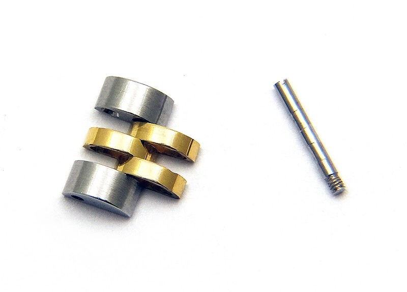 Genuine Rolex SS & 18k Yellow Gold 10mm Link Ladies Jubilee Watch Bracelet 62523