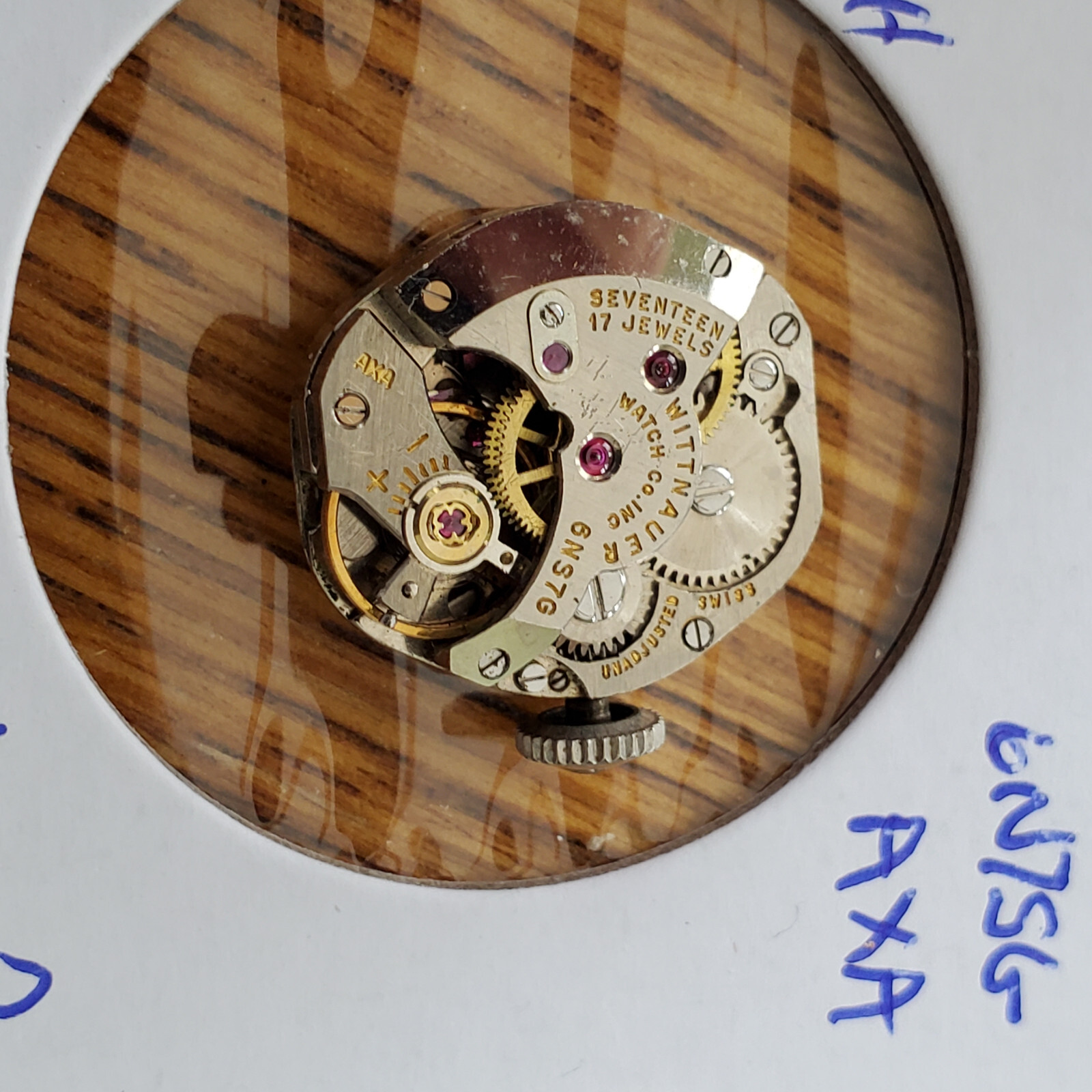 LADY ELGIN WRIST WATCH MOVEMENT 17J 875 AXA #130B