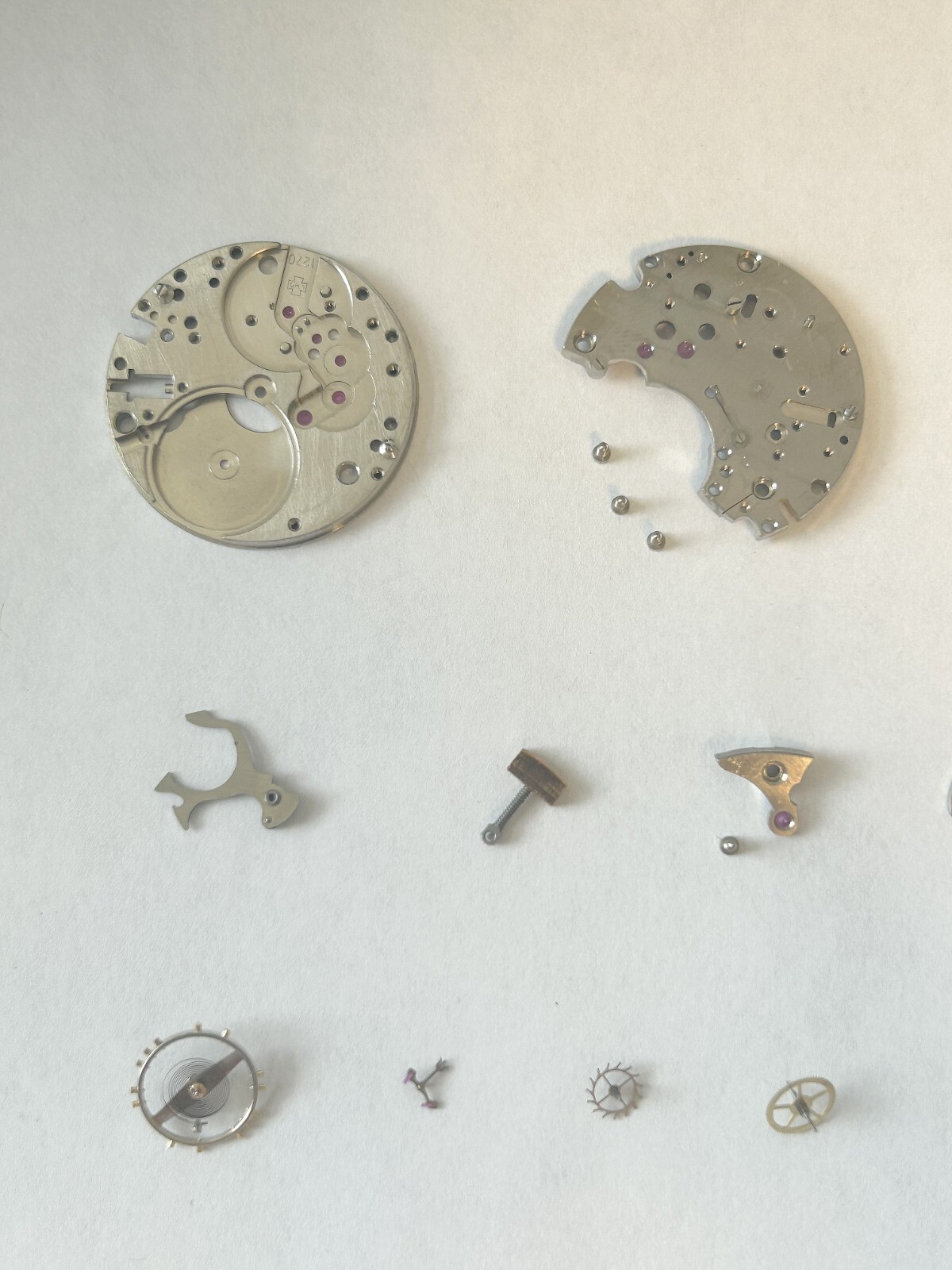 Lemania Cal 1270 Watch Movement Parts 1275 1280 CH27 OMEGA 320 321