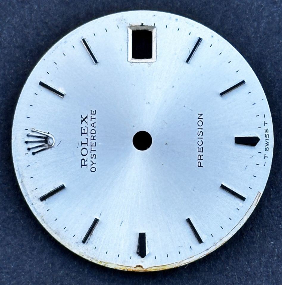 Vintage Rolex Oysterdate Precision Watch Dial For 6466