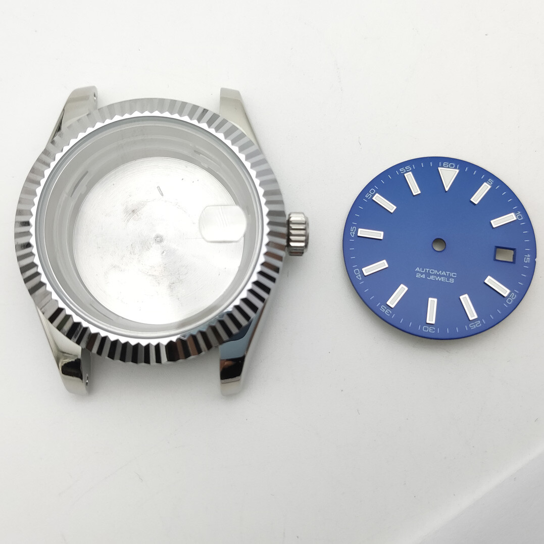41mm NH35 Case + Dial 31mm + Hands for NH35 Movement Watch Accessories