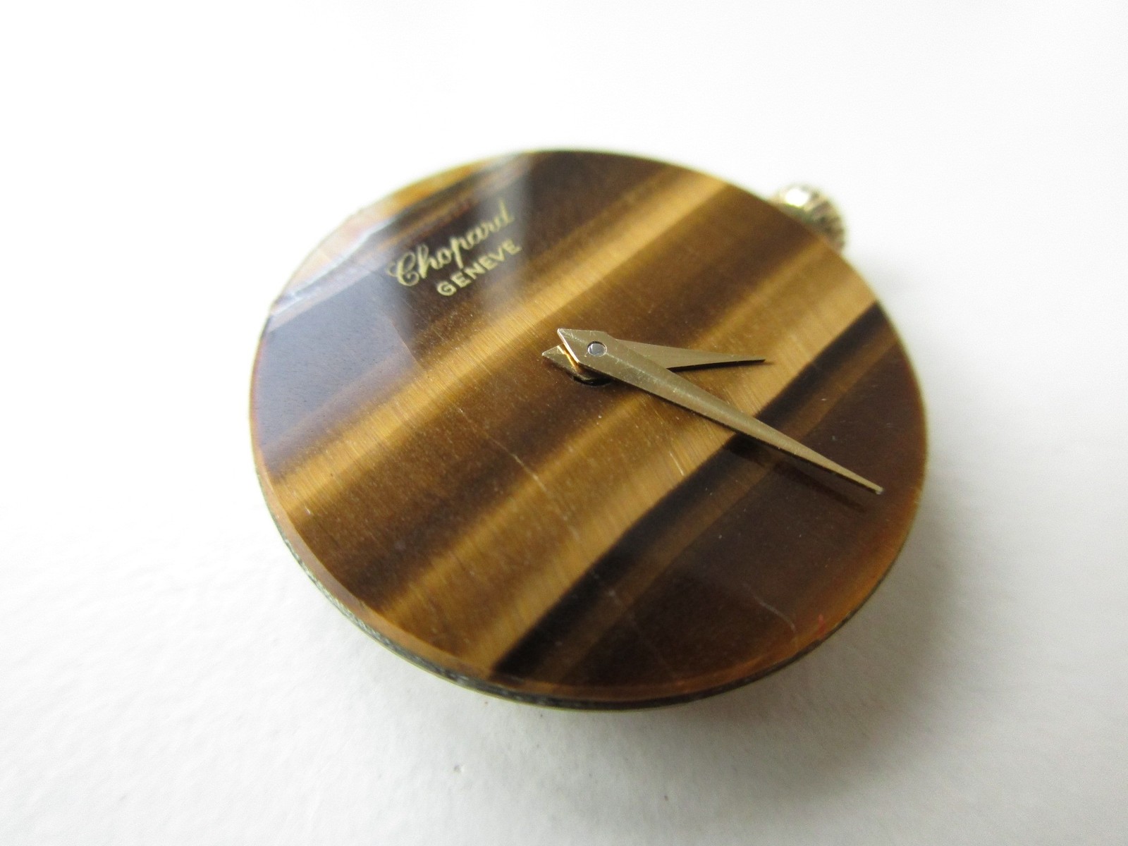 L.U.C. Chopard cal. 2512 Swiss watch movement Eye of Tiger dial – running