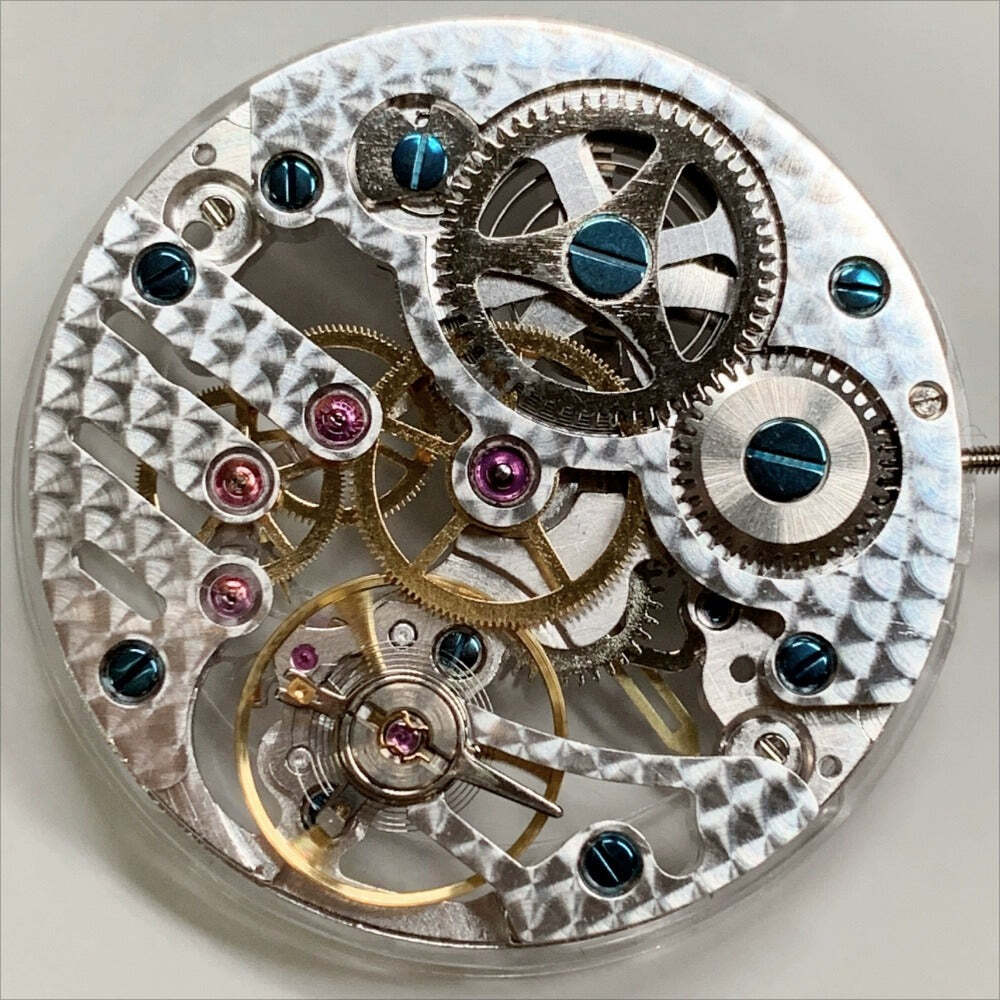 Tianjin Seagull ST3600 6497 Hollow Silver Carved Hand Winding Mechanical