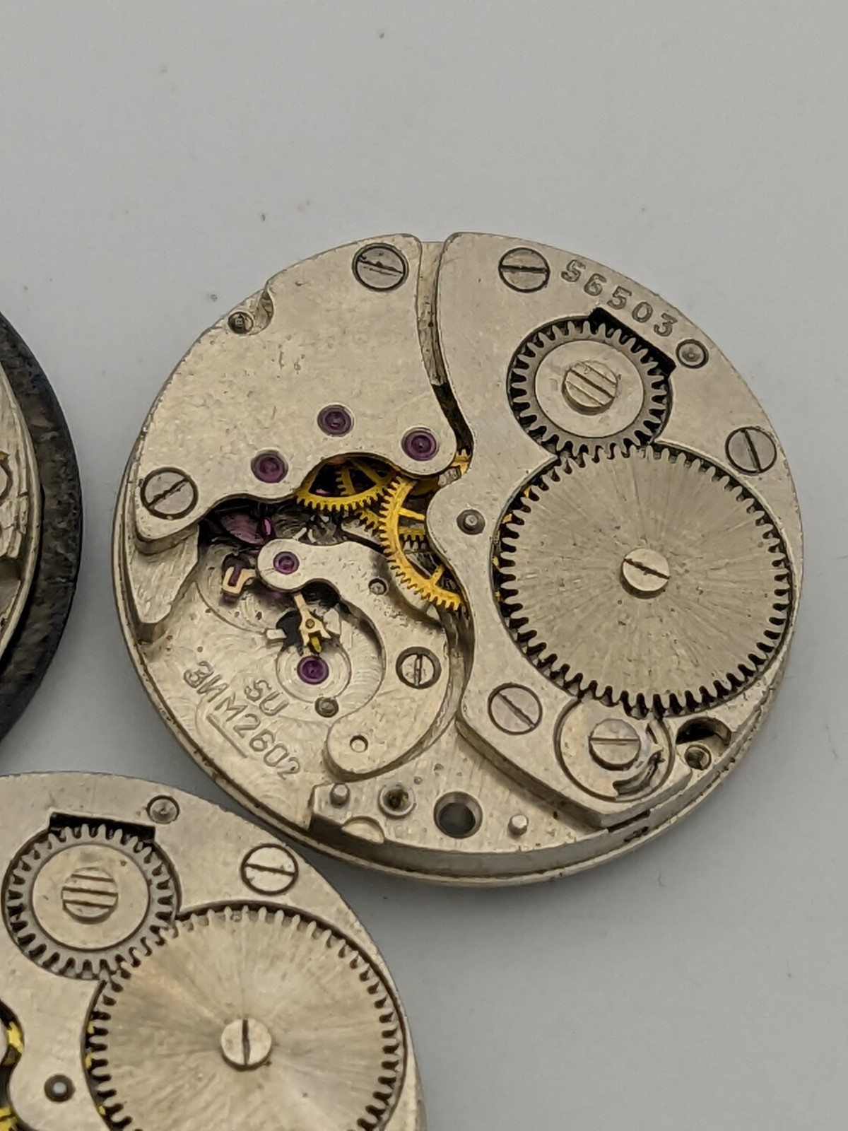ZiM Pobeda 2602 Movement Soviet USSR For Parts Or Repairs