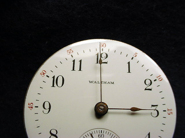 WALTHAM 18 SIZE MOVEMENT–LOOK AT PHOTOS FOR DETAILS! #317