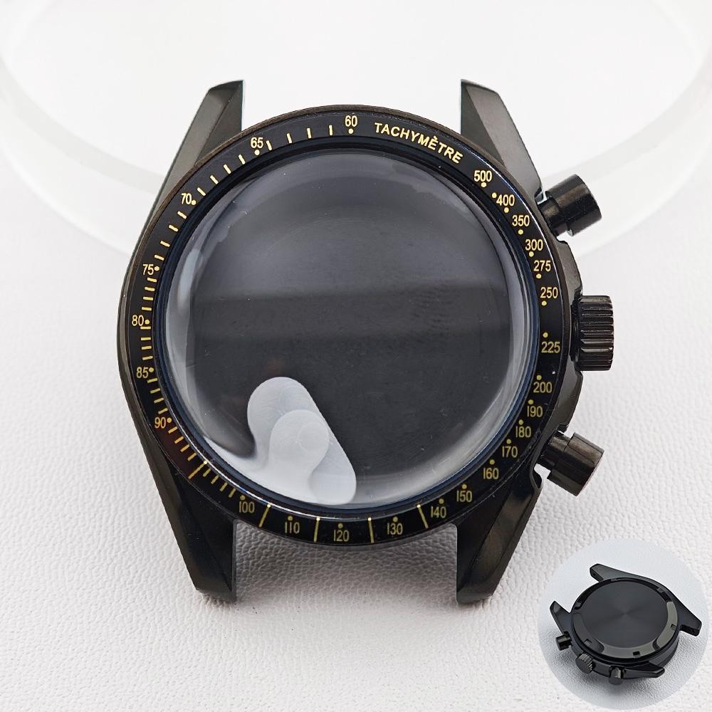 39.7mm Metal Watch Case Fit VK63 Movement Men Watch Parts for 20mm Strap