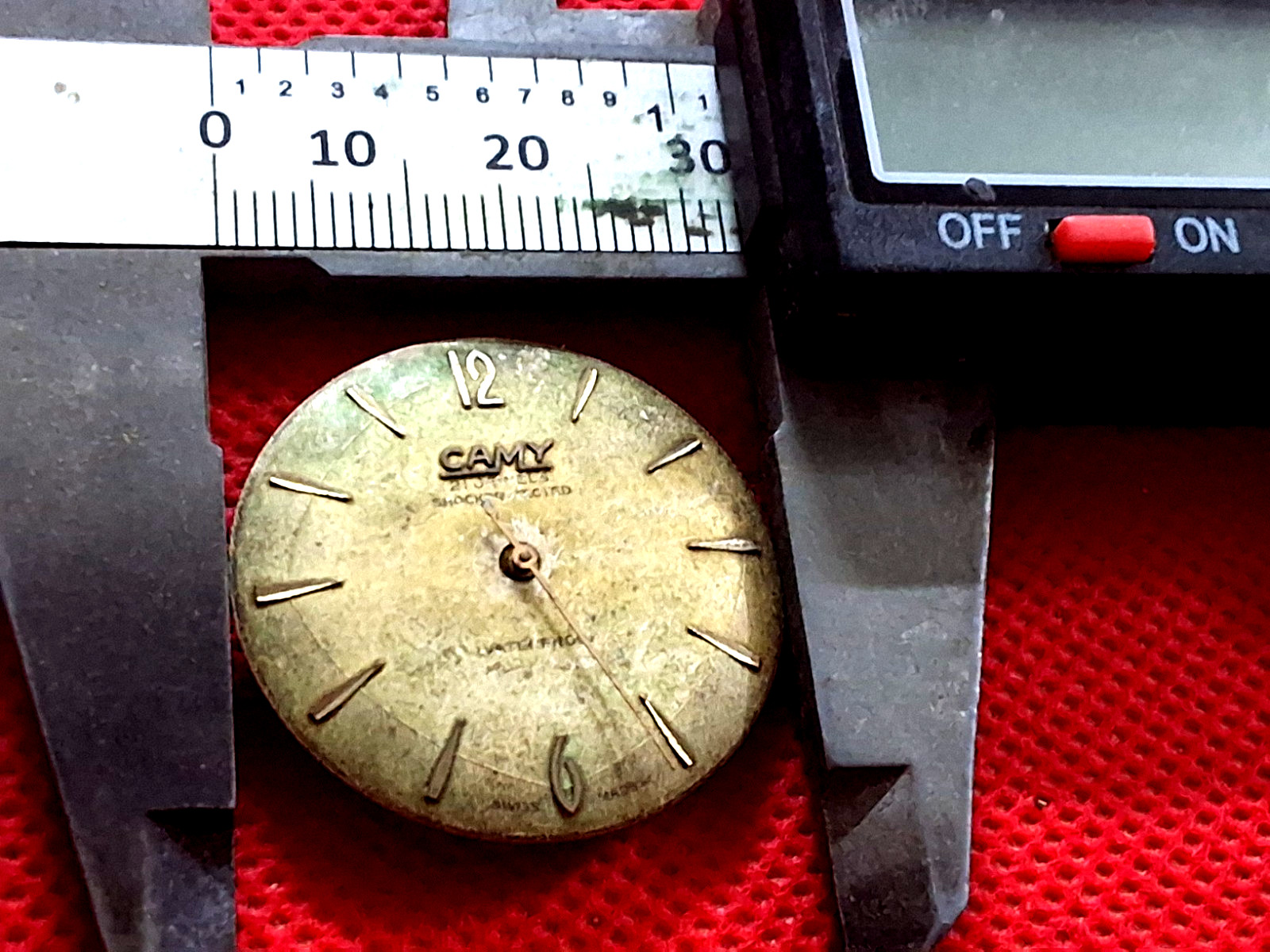 Vintage CAMY 21 Jewels Manual Wind Wrist Watch Running Movements Swiss Made.
